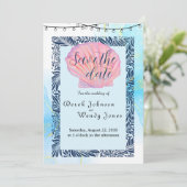 Einladung zu Hochzeiten am Strand (Stehend Vorderseite)