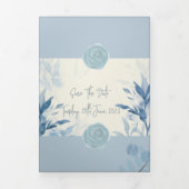 Einladung zu individuell anpassbaren Dreifachauffü (Cover)