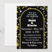 Einladung zu individuell gestaltbaren Hochzeiten | (Vorne/Hinten)