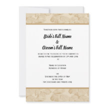 Einladung zu individuell gestaltbaren Hochzeiten