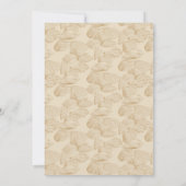 Einladung zu individuell gestaltbaren Hochzeiten (Rückseite)