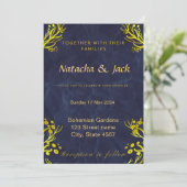 Einladung zu individuell gestaltbaren Hochzeiten i (Stehend Vorderseite)