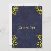 Einladung zu individuell gestaltbaren Hochzeiten i (Rückseite)