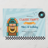 Einladung zu Jukebox-Socken (Vorne/Hinten)