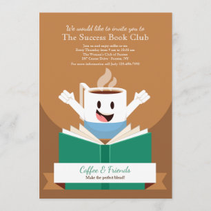 Einladung zu Kaffee und Büchern