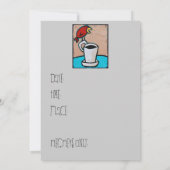 Einladung zu Kaffee und Chatter (Rückseite)