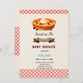 Einladung zu Kirschkuchen (Vorne/Hinten)