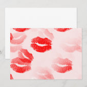 Einladung zu kissbaren Lippen (Vorne/Hinten)