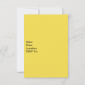 Einladung zu kühlen Regenbogenstreifen (Rückseite)