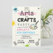 Einladung zu Kunstwerken (Stehend Vorderseite)