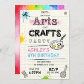 Einladung zu Kunstwerken (Vorne/Hinten)