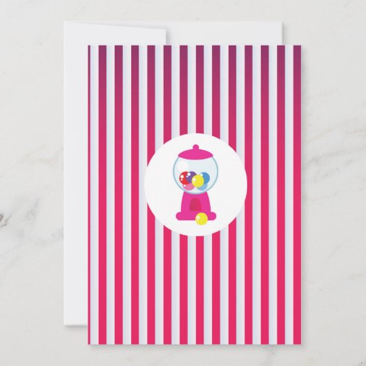 Einladung zu Little Candy Shop (Rückseite)