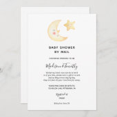 Einladung zu Moon and Star Baby Showroom per Mail (Vorne/Hinten)