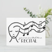 Einladung zu Musikgesprächen (Stehend Vorderseite)