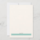 Einladung zu Musikinstrumenten (Rückseite)