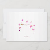 Einladung zu Musikinstrumenten (Rückseite)