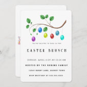 Einladung zu Ostereiern (Vorne/Hinten)