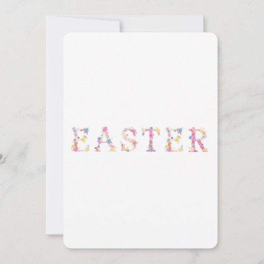 Einladung zu Ostereiern (Rückseite)