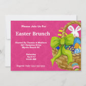 Einladung zu Ostern (Vorderseite)