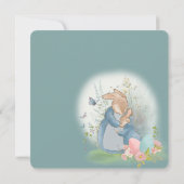 Einladung zu Ostern mit Peter Rabbit (Rückseite)