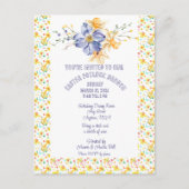 Einladung zu Ostern Potluck Brunch (Vorderseite)