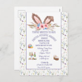 Einladung zu Ostern Potluck Brunch (Vorne/Hinten)