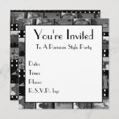 Einladung zu Paris Kollektionen (Vorne/Hinten)