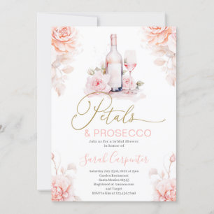 Einladung zu Petals und Prosecco Bridal Dusche