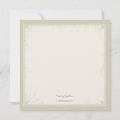 Einladung zu Pferde (Rückseite)