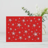 Einladung zu Red Stars (Stehend Vorderseite)