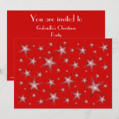 Einladung zu Red Stars (Vorne/Hinten)