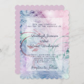 Einladung zu Rosa und Blau (Vorne/Hinten)