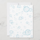 Einladung zu Rubber Duck Baby Show (Rückseite)