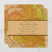 Einladung zu saisonalen Farben (Vorne/Hinten)