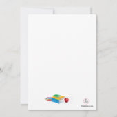 Einladung zu Schultagen (Rückseite)