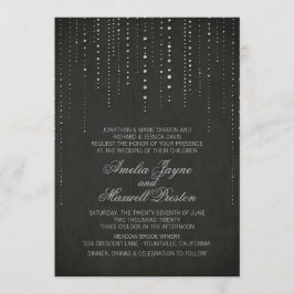 Einladung zu Schwarz-Silber-Hochzeiten
