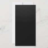 Einladung zu Schwarz-Weiß-Gold (Rückseite)