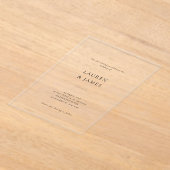 Einladung zu Schwarzweiß-Weiß-Hochzeiten (Ablage )