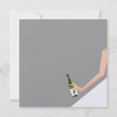 Einladung zu Silber-Brautparty (Rückseite)