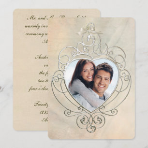 Einladung zu Silver Foto Frame
