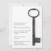 Einladung zu Skeleton Key Housewarming (Rückseite)