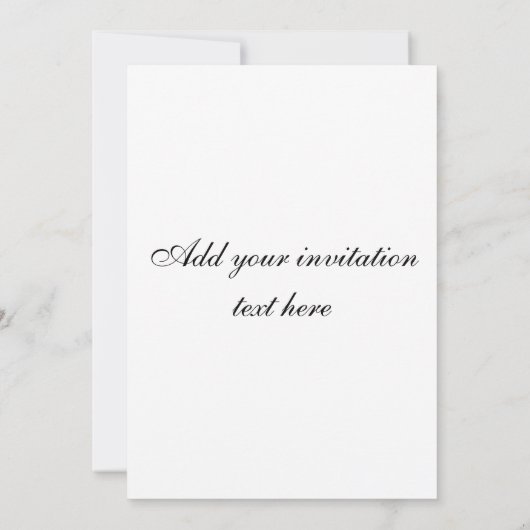 Einladung zu Snowdrops (Rückseite)