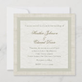 Einladung zu Soft Collage Wedding Bands (Rückseite)