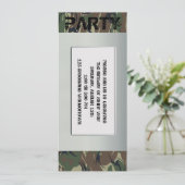 Einladung zu Soldaten (Stehend Vorderseite)