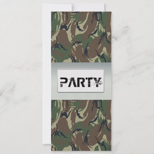 Einladung zu Soldaten (Rückseite)