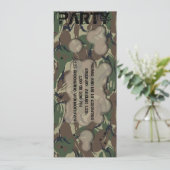 Einladung zu Soldaten (Stehend Vorderseite)