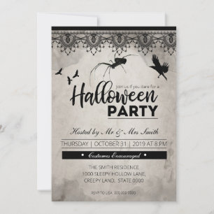 Einladung zu Spirit and Crows Halloween-Party