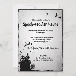 Einladung zu Spooktacular Haunt Halloween-Party