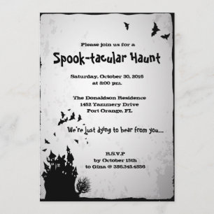 Einladung zu Spooktacular Haunt Halloween-Party