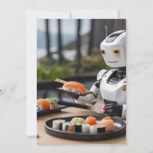 Einladung zu Sushi-Robotern